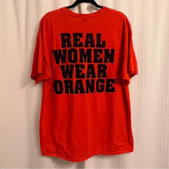 Syracuse Real Women Wear Orange T-Shirt women’s XL - Picture 8 of 12